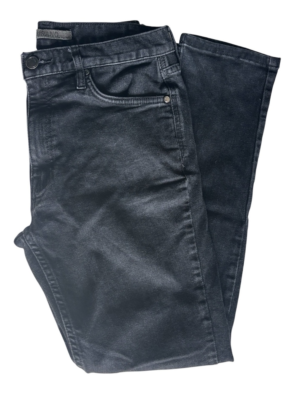 Men's Murano Evan Fit Black Straight-Leg Jeans 31 x 30
